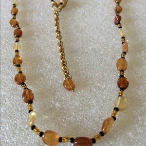 Vintage gem necklace